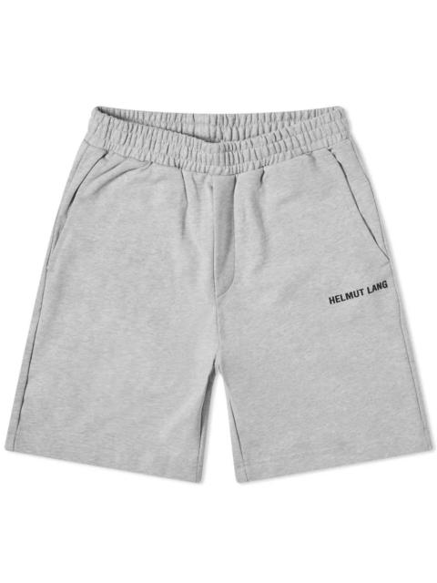 Helmut Lang Helmut Lang Core Logo Sweat Shorts