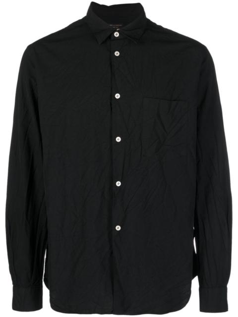 Comme des Garçons Homme Plus chest-pocket long-sleeve shirt