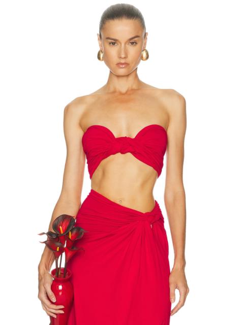 SID NEIGUM Braid Bandeau Top