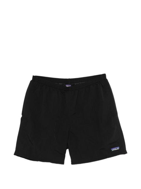 Patagonia logo patch shorts