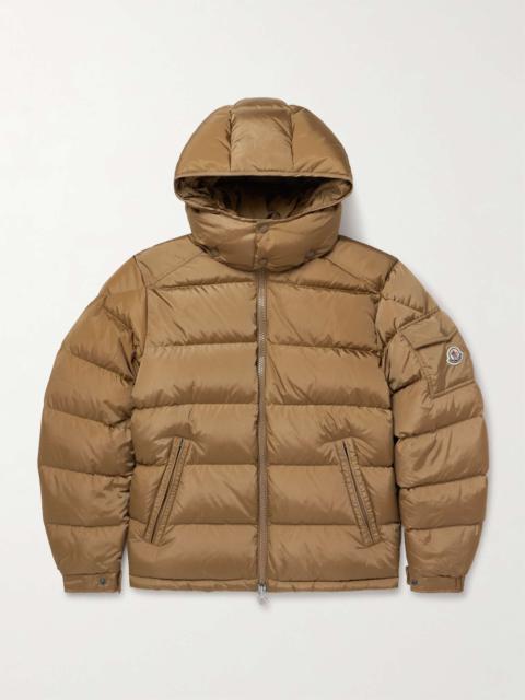 Moncler Panelled Virgin Wool and Cashmere-Blend and Shell