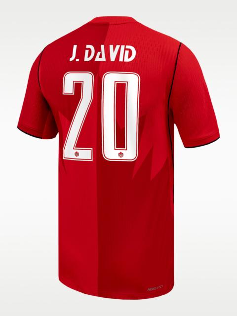 Nike Jonathan David Canada Soccer 2026 Match Home Men's Nike Dri-FIT ADV Soccer Jersey