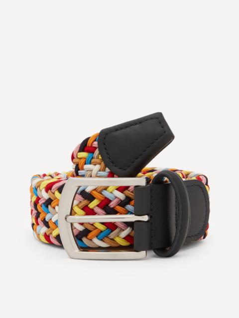 Woven Elasticated Multicolour Belt