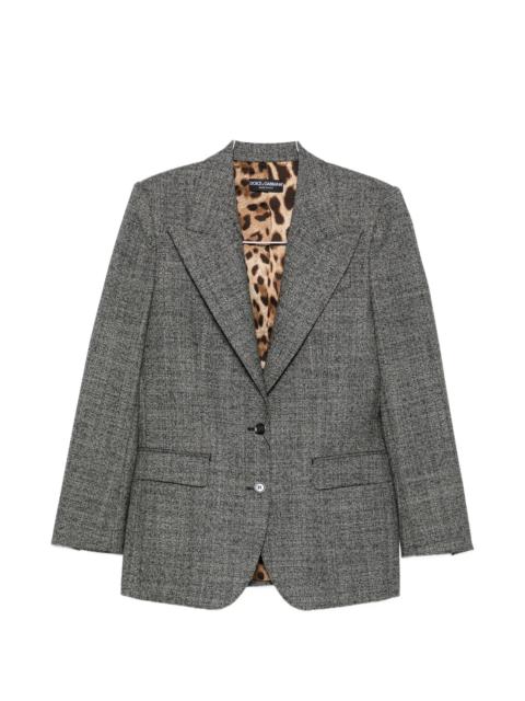 Dolce & Gabbana Dolce & Gabbana Peak-lapels Single-breasted Blazer