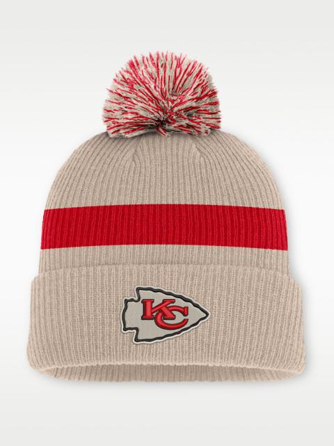 Nike Kansas City Chiefs Rewind Peak Men's Nike NFL Cuffed Pom Beanie