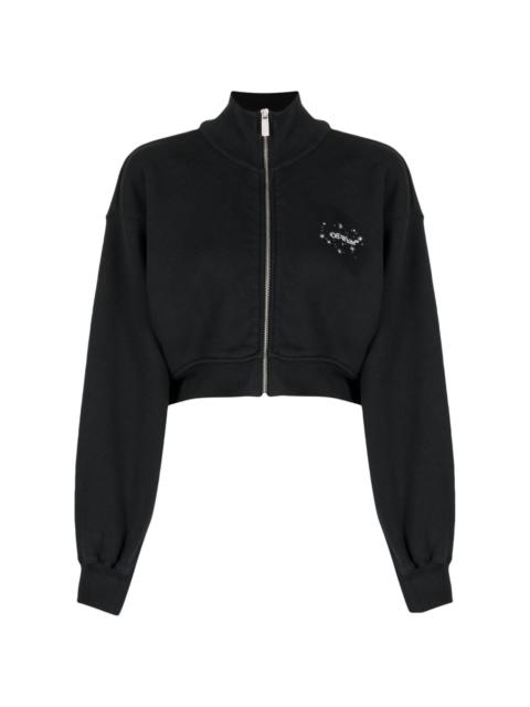 Arrows cropped sweatshirt