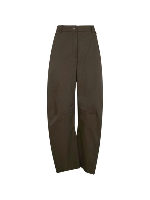Herno elasticated-waistband trousers