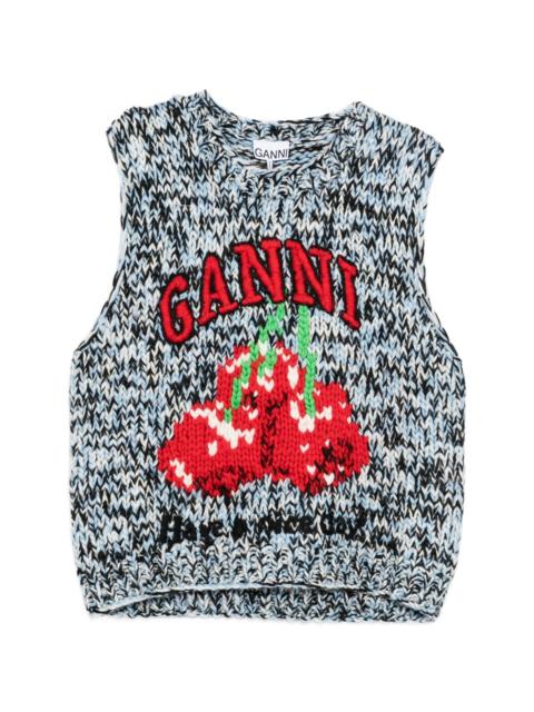GANNI Wool vest