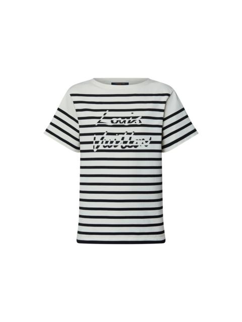 Louis Vuitton Signature Stripes Knit Top