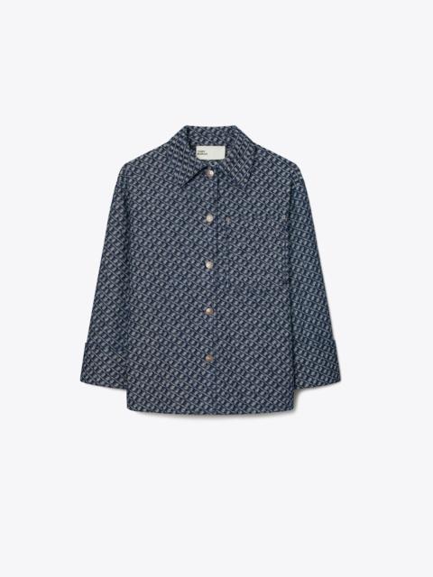 TORY BURCH Denim Barn Jacket