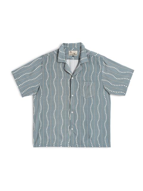 Bather Ash Tidal Current Camp Shirt