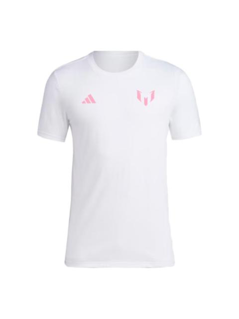 adidas Messi N&N Tee 'White' JF4289