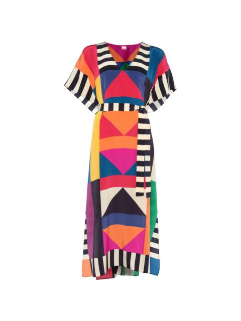 ERES Facette sik midi dress