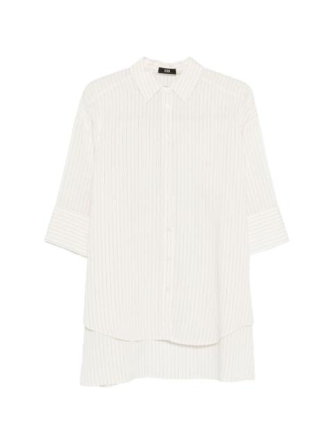 ELEH striped layer shirt