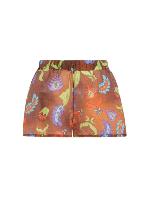 SIEDRÉS Exclusive La Isla Shorts multi