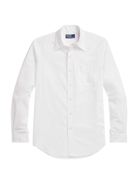 Polo Ralph Lauren Men's Striped Cotton Button-Down Shirt - White