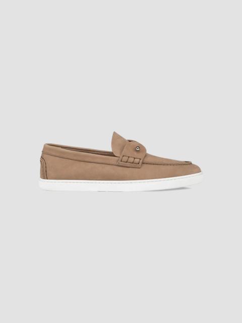 Christian Louboutin Men's Chambeli Boat Shoes - Lionne Brown