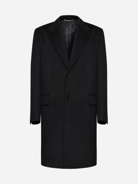 Dolce & Gabbana Wool single-breasted coat