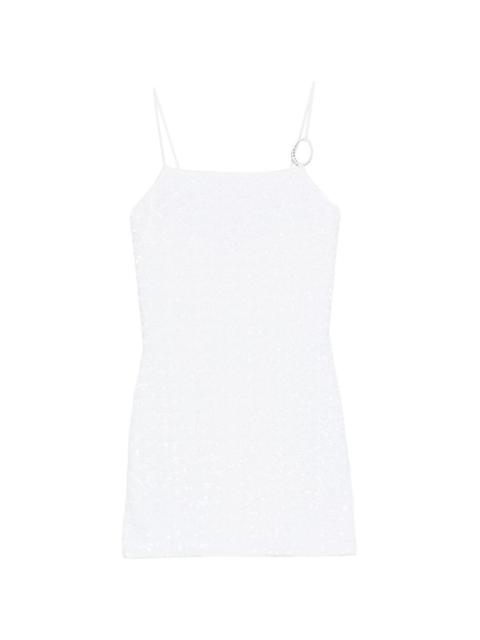 Oséree sequin-embellished mini dress