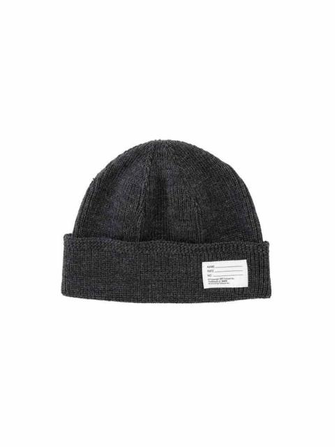 visvim WATCH CAP CHARCOAL