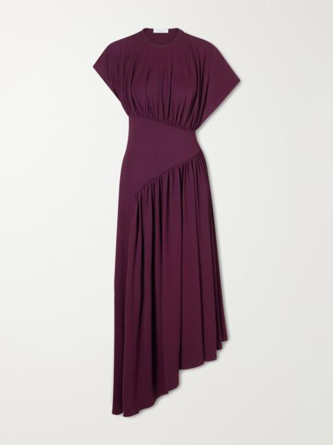 rabanne Draped Stretch-jersey Maxi Dress