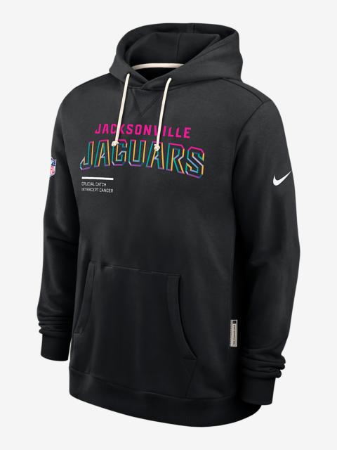 Nike Jacksonville Jaguars Crucial Catch Sideline Men's Nike Dri-FIT NFL Pullover Hoodie