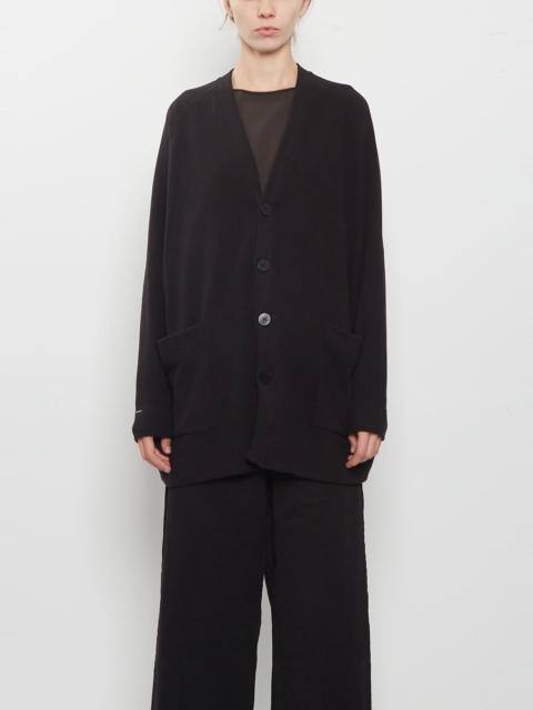 ALBUM DI FAMIGLIA Heavy Jersey Relaxed Cardigan