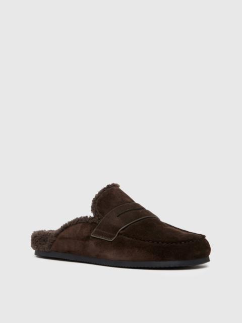 PAIGE Wynn Shearling Flat