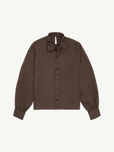 MM6 Maison Margiela Twist bow shirt