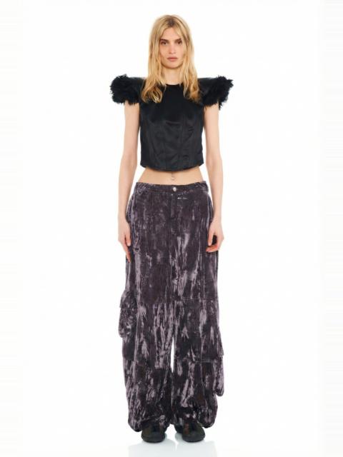 Collina Strada STORM VELVET LAWN CARGO