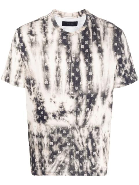 AMIRI logo bleached cotton T-shirt