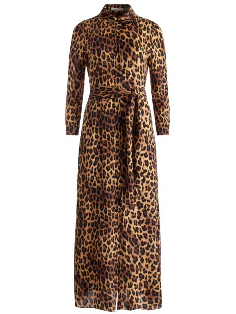 Alice + Olivia CHASSIDY MAXI SHIRT DRESS