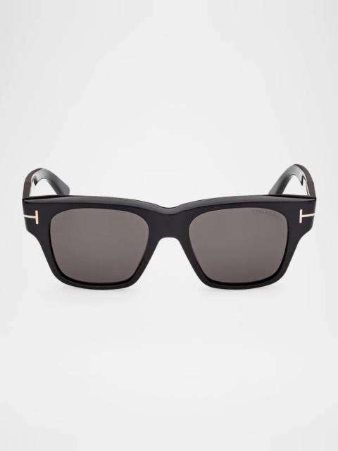 TOM FORD Caine 53MM Square Sunglasses