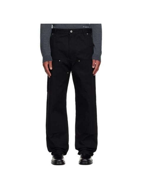 Junya Watanabe MAN Black Carhartt Edition Carpenter Jeans
