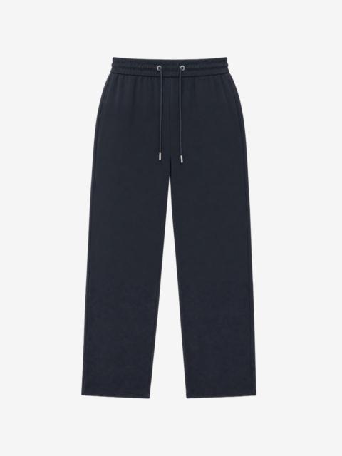 The Kooples STRAIGHT-LEG NAVY WOOL PANTS