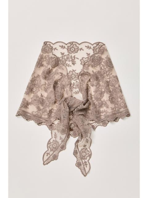 FREE PEOPLE Forever Lace Triangle Scarf