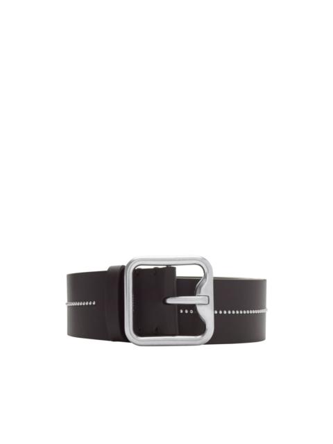 Burberry studded leather belt