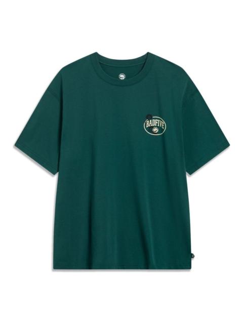 Li-Ning Li-Ning BadFive Graphic T-shirt 'Forest Green' AHST507-3