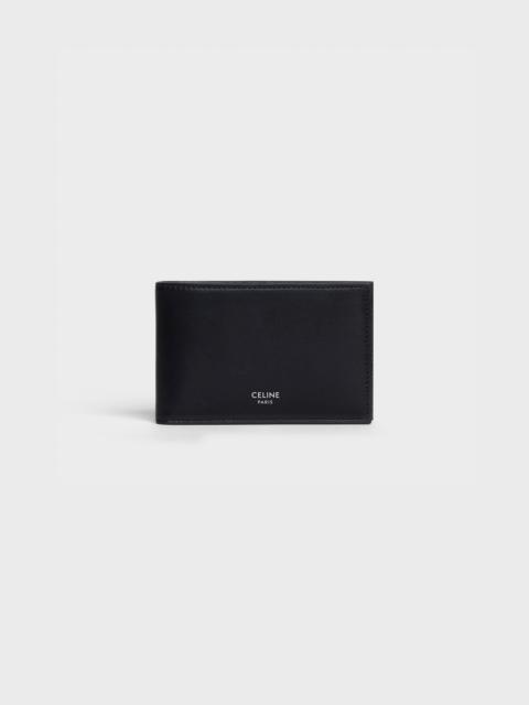 CELINE COMPACT WALLET  IN  SMOOTH CALFSKIN