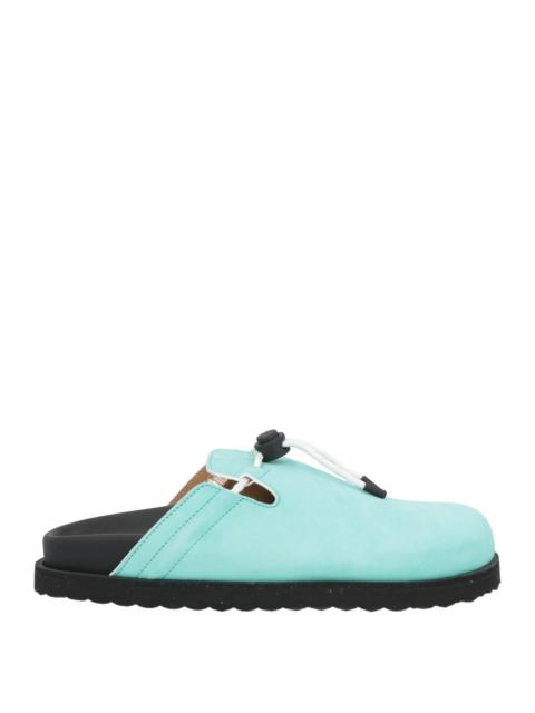 BUSCEMI Turquoise Women's Mules And Clogs
