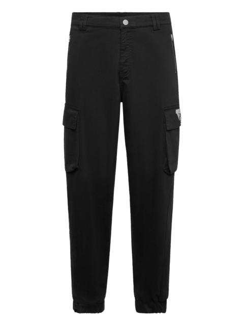 PHILIPP PLEIN Philipp Plein Greatness Embroidered Cargo Trousers