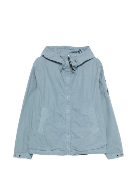 C.P. Company zip-fastening lens-detail hoodie