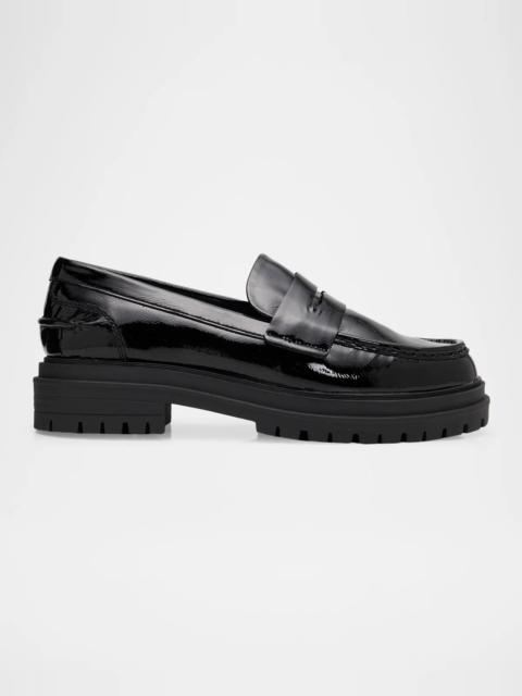 rag & bone Bedford Patent Leather Penny Loafers