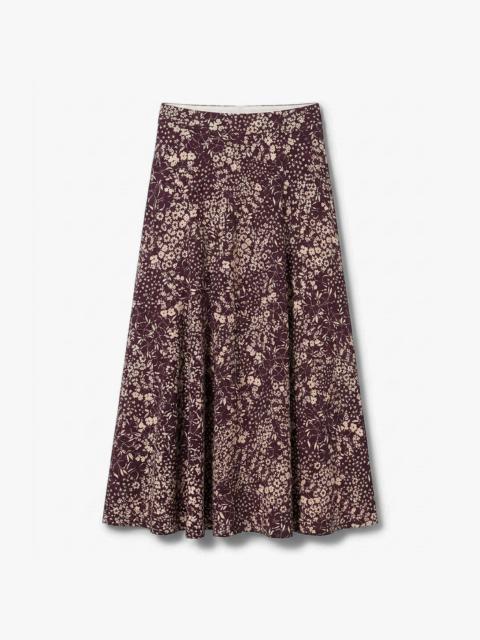 M.M.LaFleur Ara Midi Skirt - Light Printed Jersey