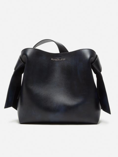 Acne Studios Musubi midi shoulder bag - Navy blue