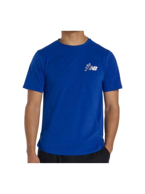 New Balance New Balance x Shohei Ohtani Performance Short Sleeve Top Asia Sizing 'Team Royal' MT614587TRY