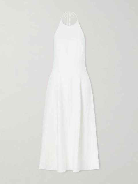 FAITHFULL Neolia Linen Midi-dress