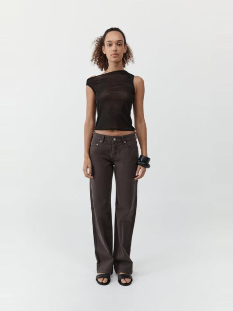 ST. AGNI Canvas 90s Low Rise Jeans - Ash