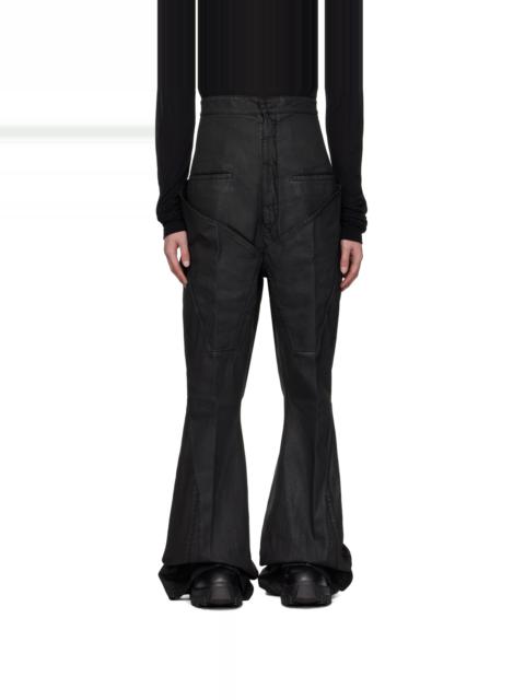CELINE SKATE PANTS IN STRIPED WOOL GABARDINE | REVERSIBLE