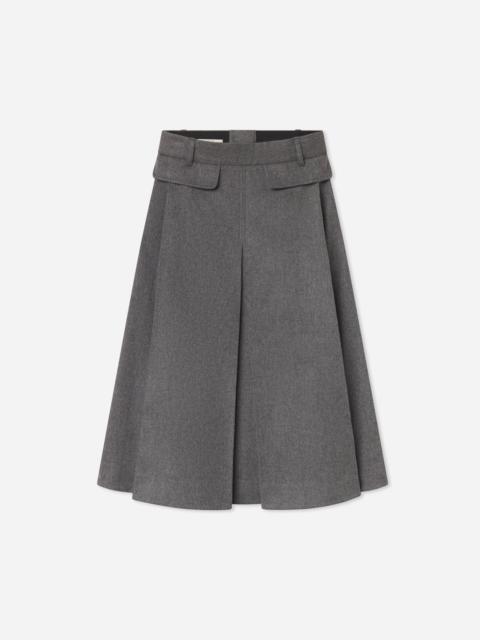 CO Front Pocket Skirt in Wool Cashmere